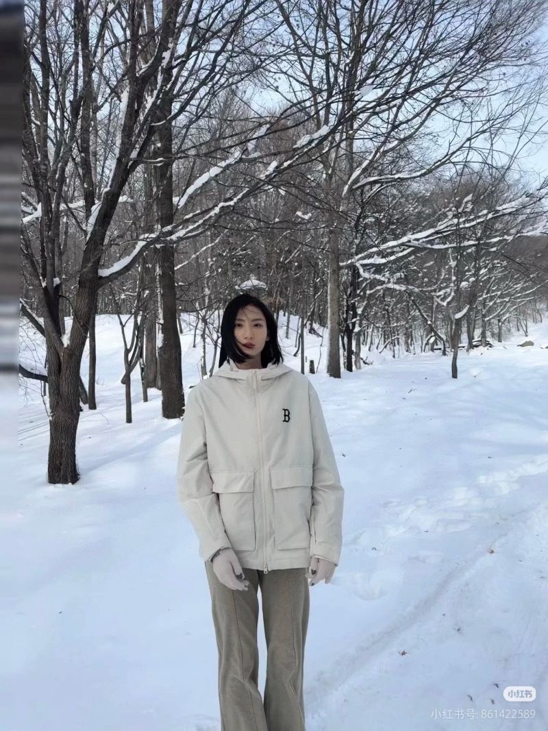 Premium Cream Oversized Windbreaker Jacket with Hood view