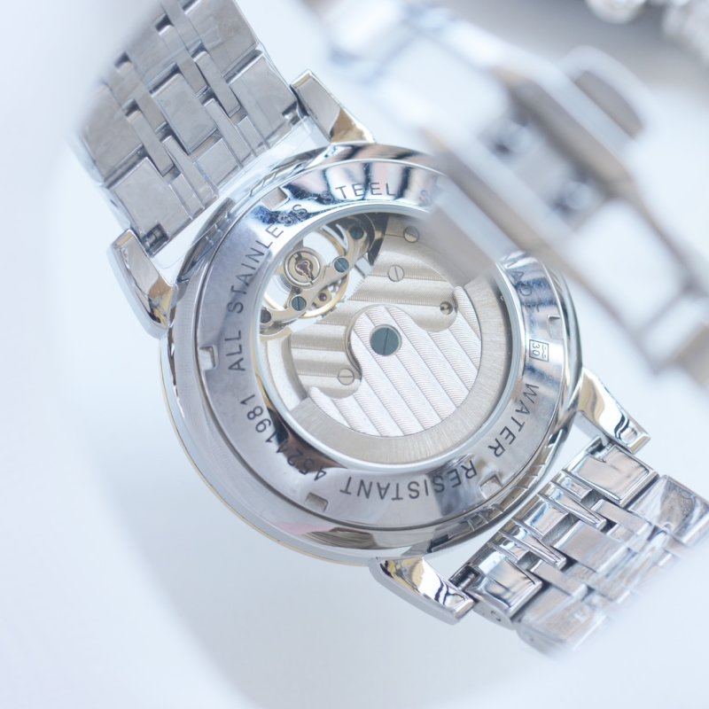 Patek Philippe Skeleton Tourbillon Two-Tone Black Dial Watch view