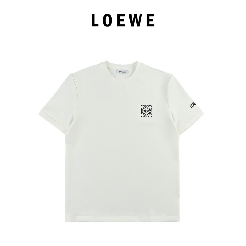 Loewe Anagram Logo Cream T-Shirt view