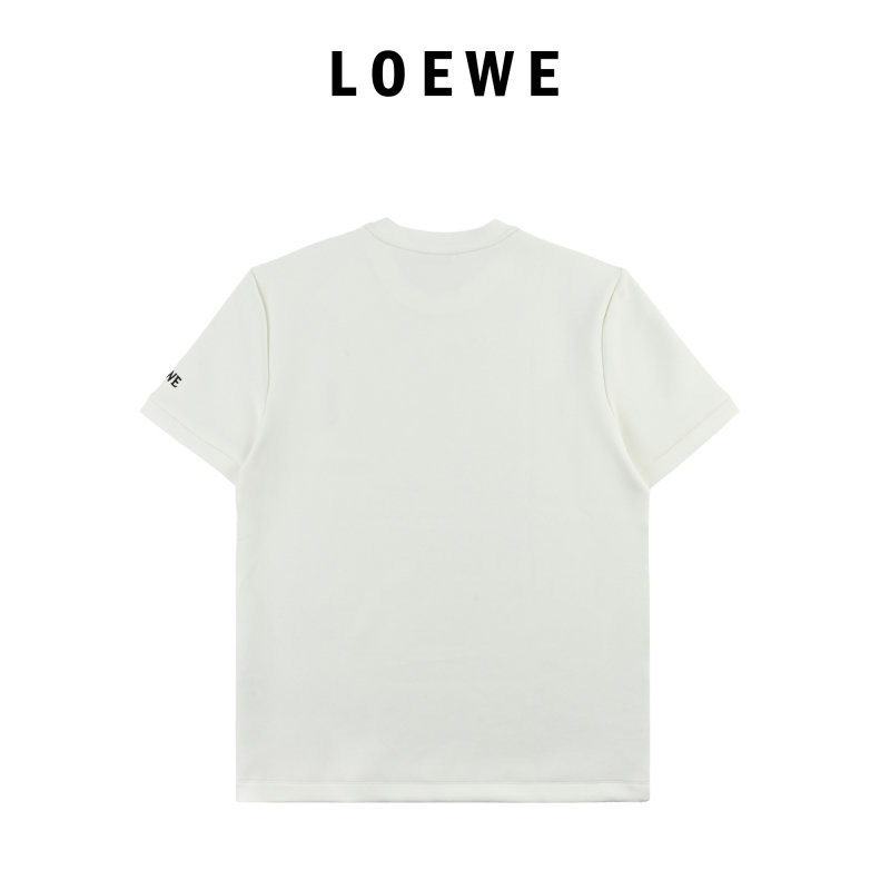 Loewe Anagram Logo Cream T-Shirt view