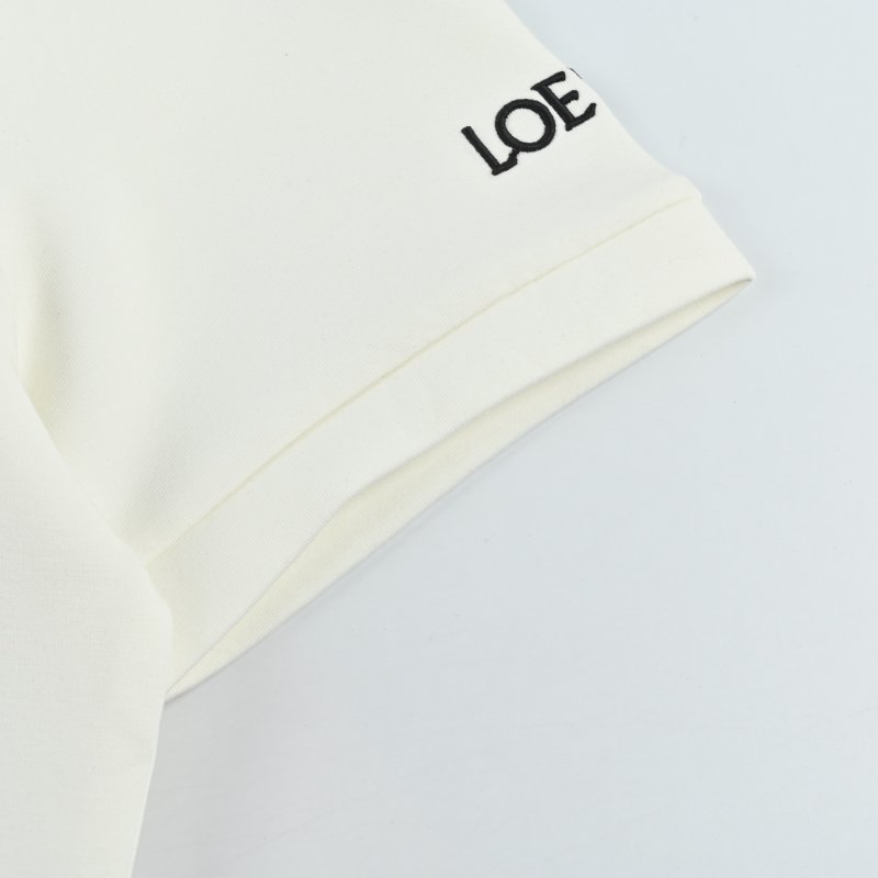 Loewe Anagram Logo Cream T-Shirt view