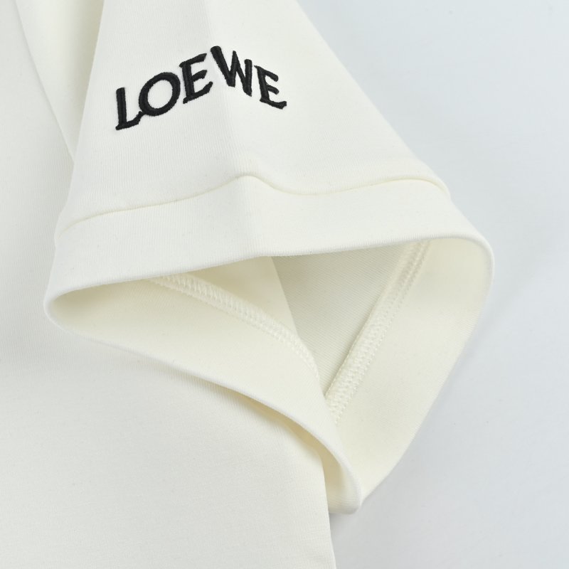 Loewe Anagram Logo Cream T-Shirt view