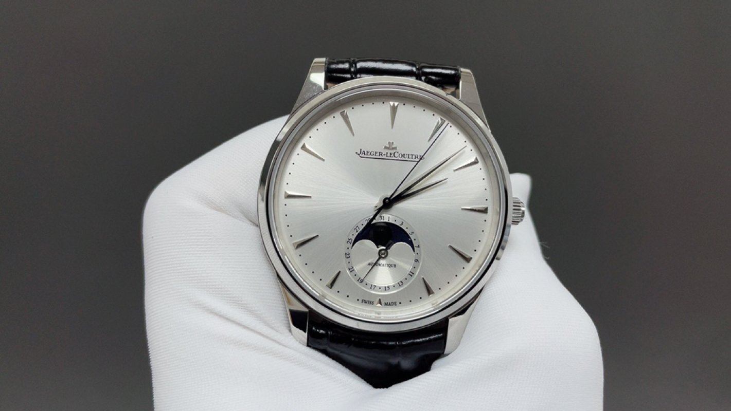 Jaeger-LeCoultre Master Ultra-Thin Moon Phase Silver Watch view