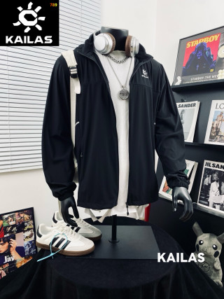 Kailas Black Outdoor Windbreaker Jacket