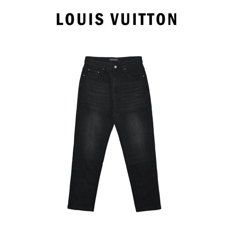 Black Premium Straight Leg Jeans view