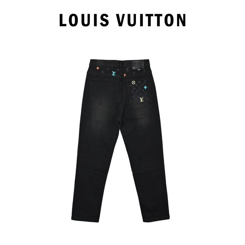 Black Premium Straight Leg Jeans view