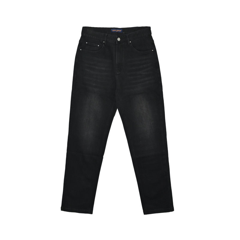 Black Premium Straight Leg Jeans view