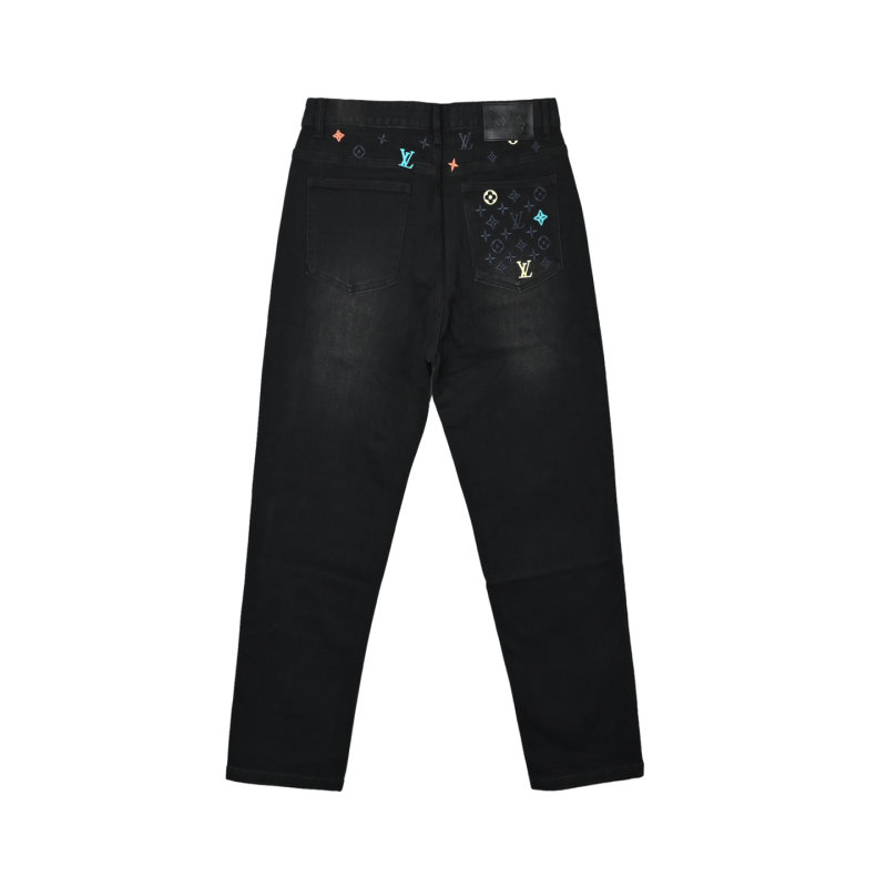 Black Premium Straight Leg Jeans view