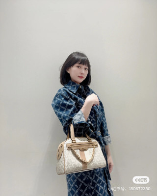 Michael Kors Signature Monogram Beige Tote Bag view 2