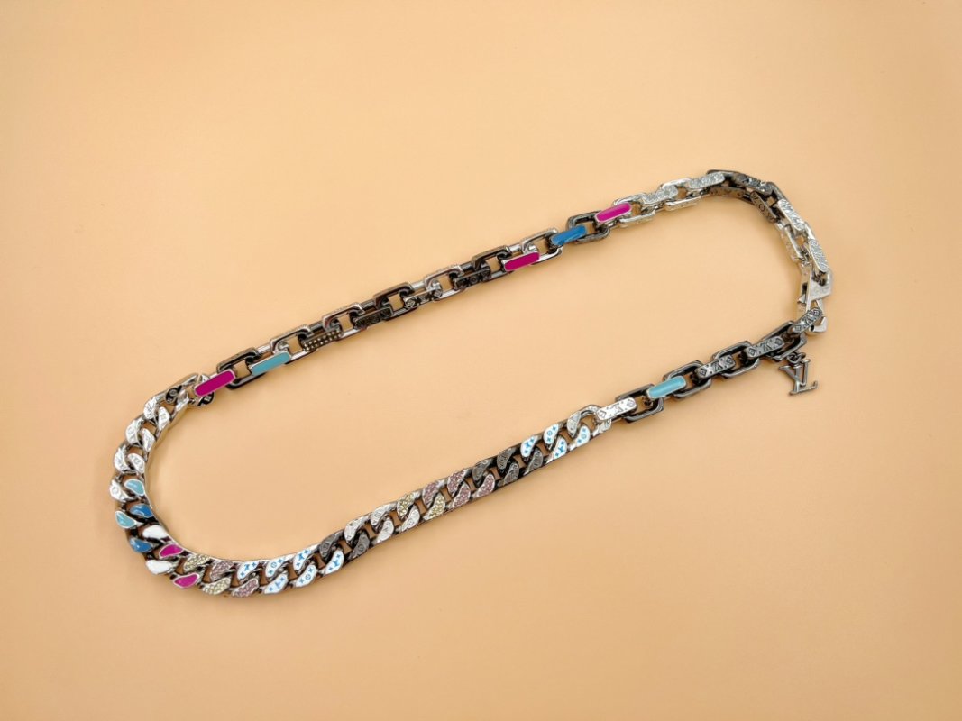 Louis Vuitton Paradise Chain Bracelet Silver Multi view
