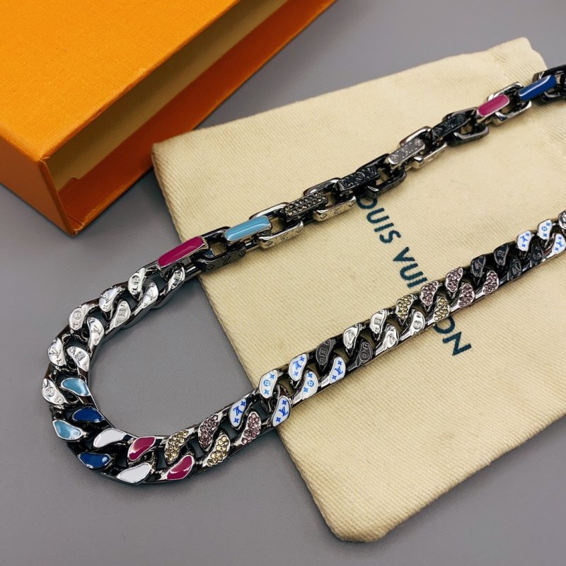 Louis Vuitton Paradise Chain Bracelet Silver Multi view