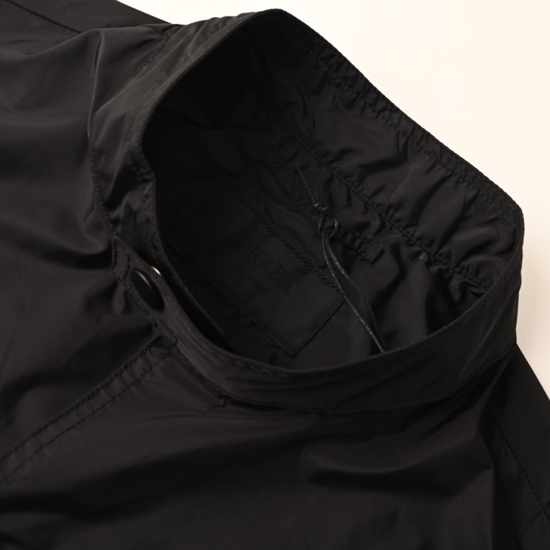 Prada Black Nylon Zip Jacket view