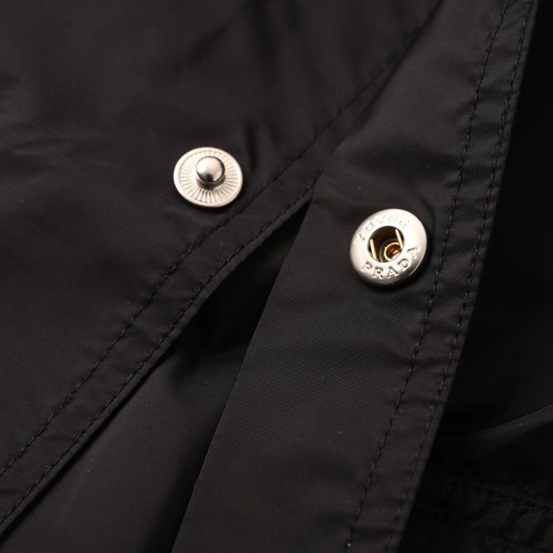 Prada Black Nylon Zip Jacket view
