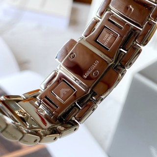 Emporio Armani AR1980 Silver Skeleton Automatic Watch view 6