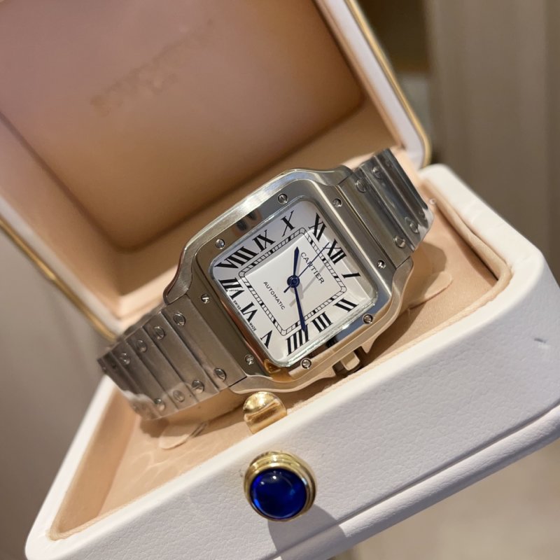 Cartier Santos Stainless Steel Automatic Watch