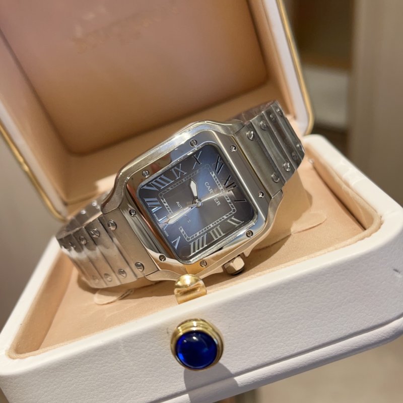 Cartier Santos Stainless Steel Automatic Watch view