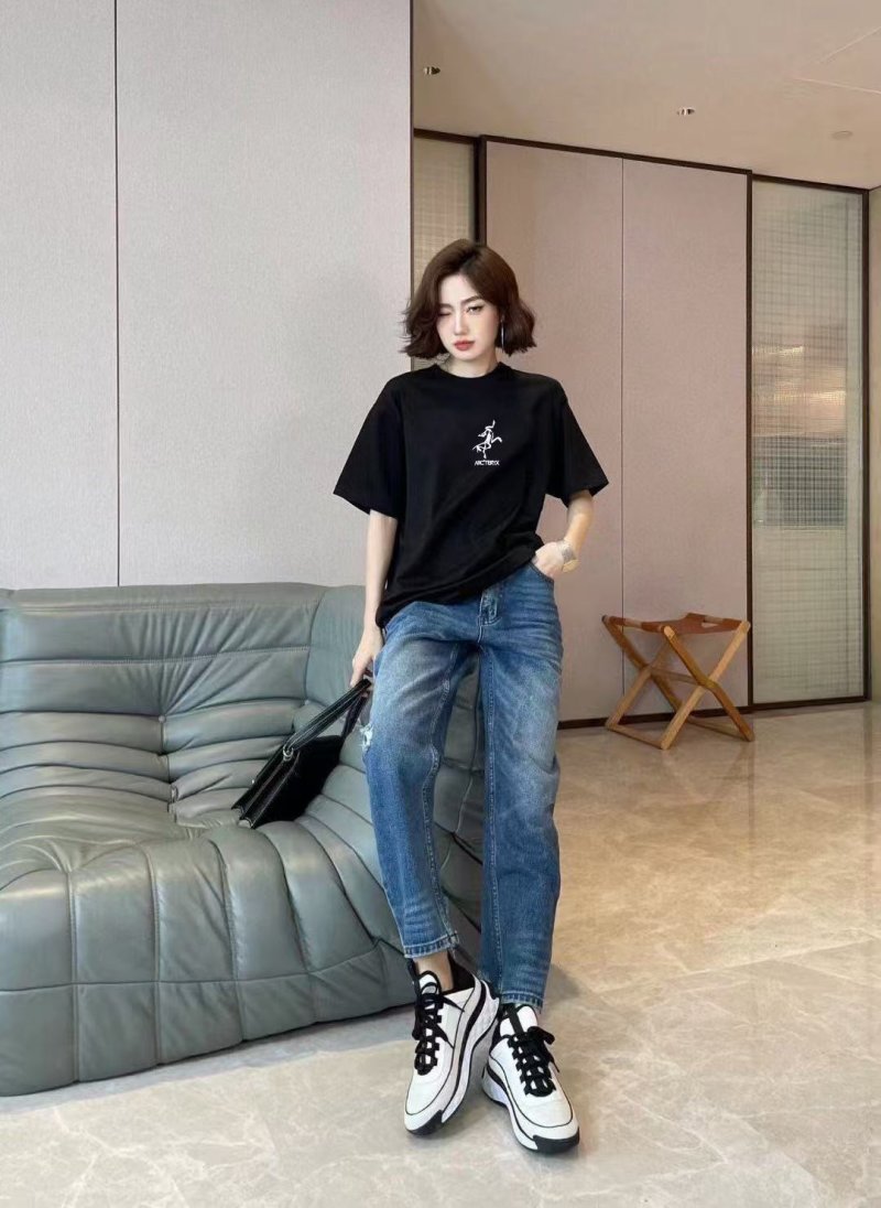 Arc'teryx Black Logo Short Sleeve T-Shirt view