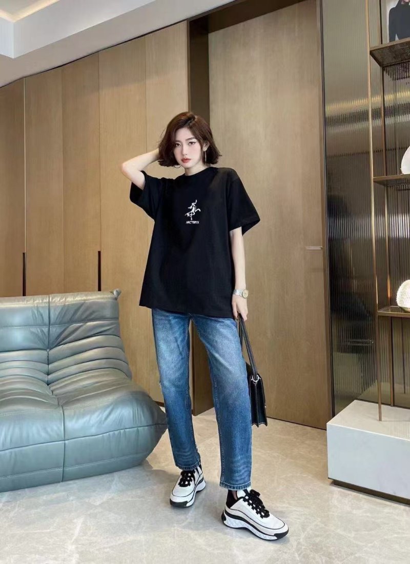 Arc'teryx Black Logo Short Sleeve T-Shirt view