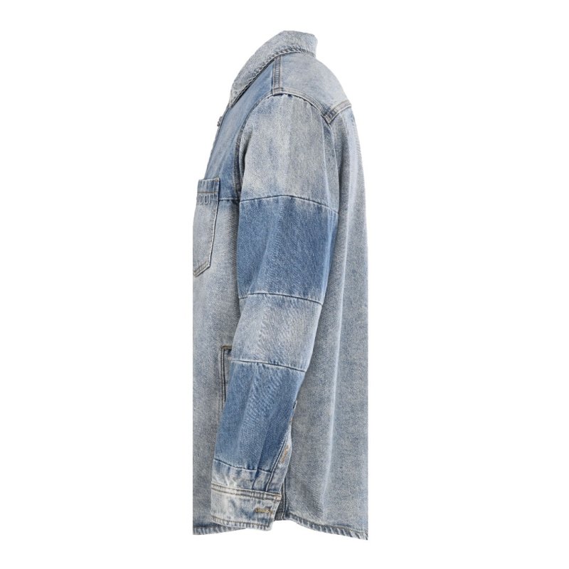 Gucci Light Wash Denim Shirt Blue view