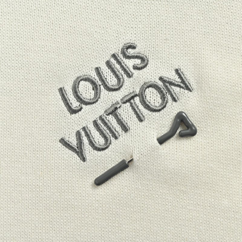 Cream Short Sleeve T-Shirt with Minimal Chest Logo view