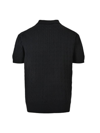 Polo Ralph Lauren Black Short Sleeve Polo Shirt view 8