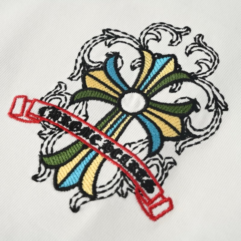 Chrome Hearts Cross Logo White T-Shirt view