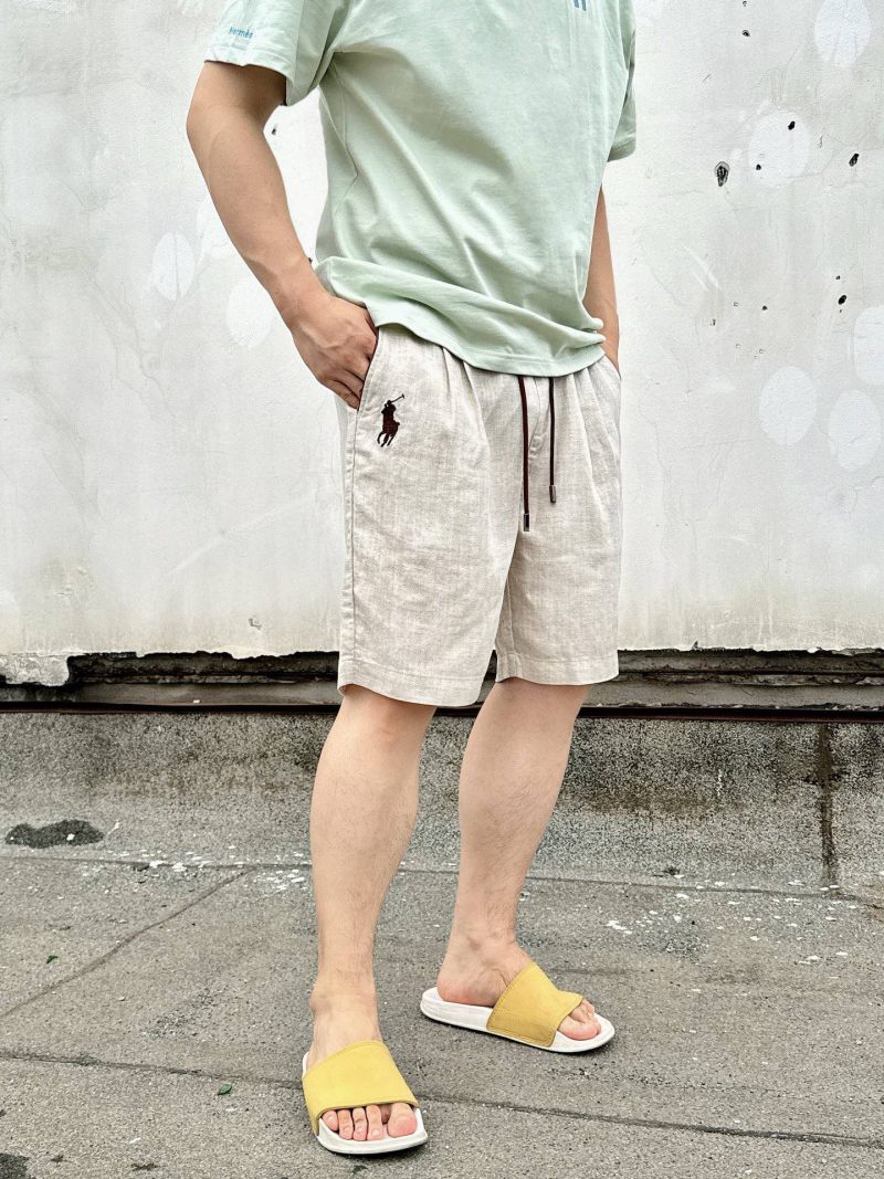 Polo Ralph Lauren Beige Linen Shorts