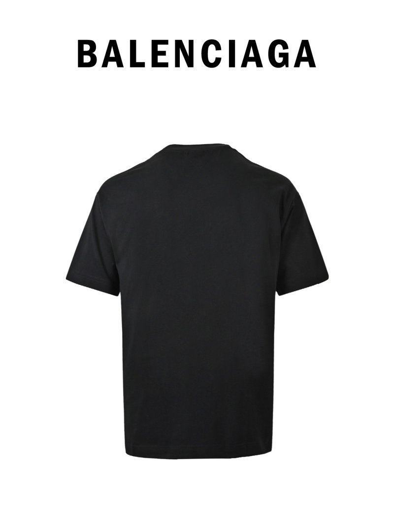 Balenciaga Black Logo T-Shirt view