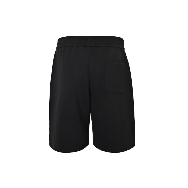 Prada Black Milano Shorts with Logo Embroidery view