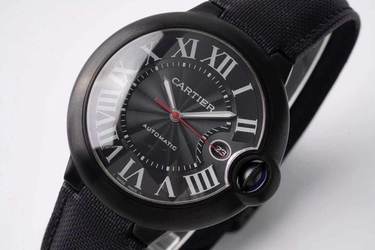 Cartier Ballon Bleu 42mm Black Dial Automatic Watch view