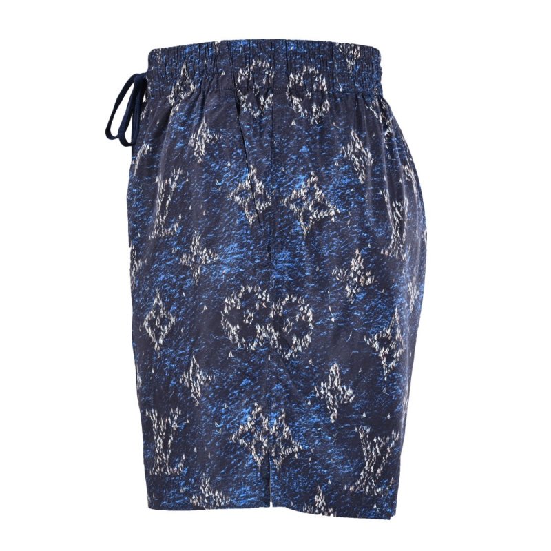 Louis Vuitton Monogram Blue Denim Beach Shorts view