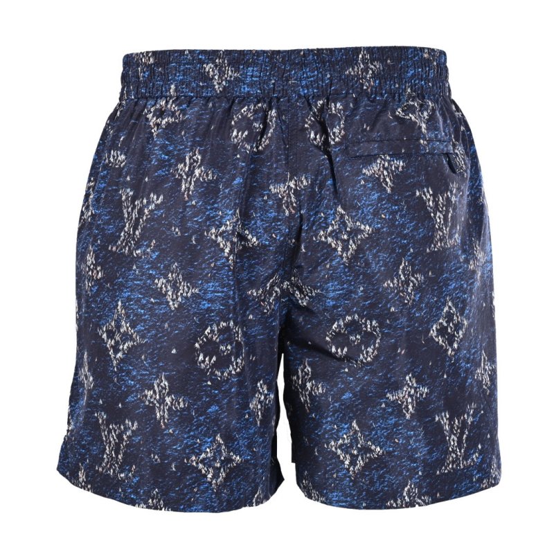 Louis Vuitton Monogram Blue Denim Beach Shorts view