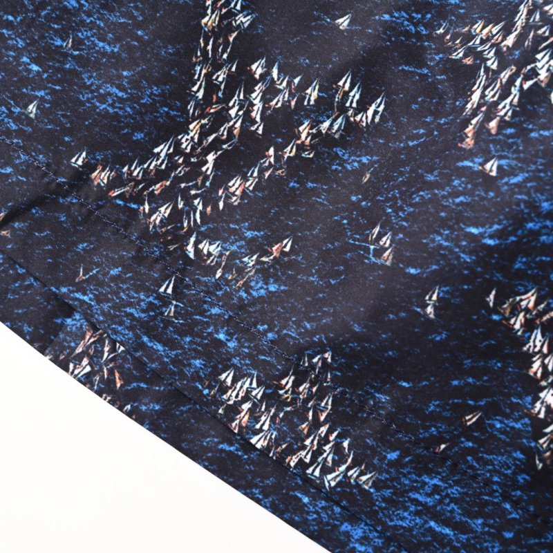 Louis Vuitton Monogram Blue Denim Beach Shorts view