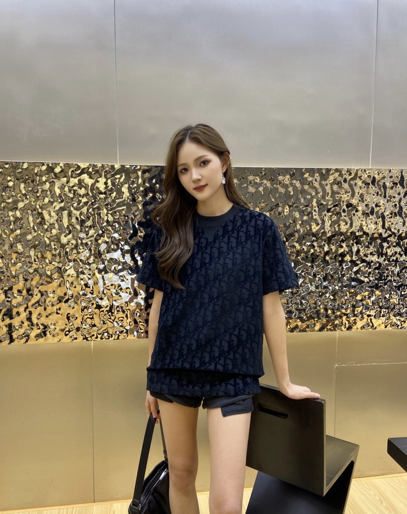 Dior Monogram Black T-Shirt view