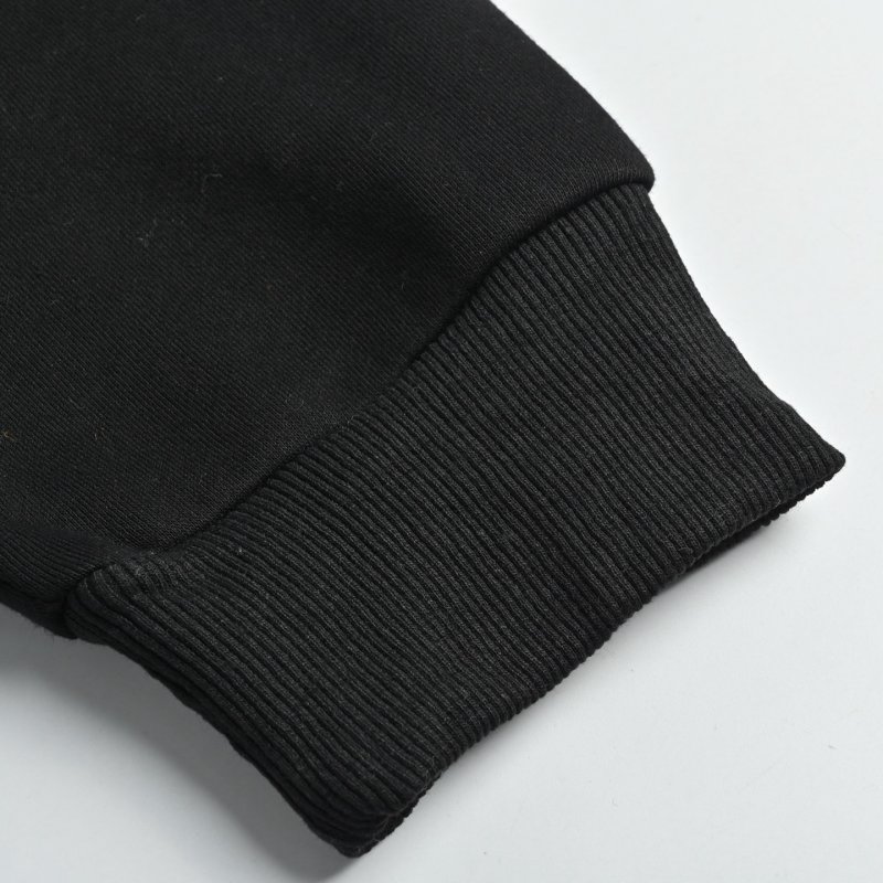 Burberry Equestrian Knight Graphic Black Hoodie view