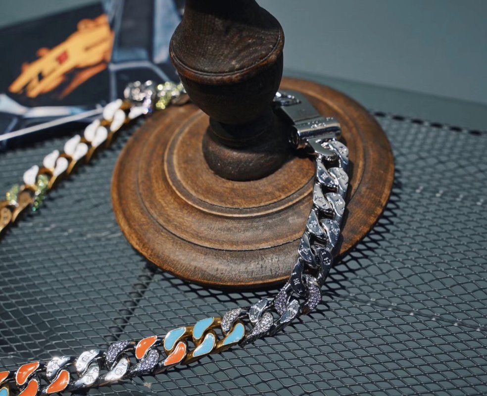 LV Multicolor Chain Links Necklace view