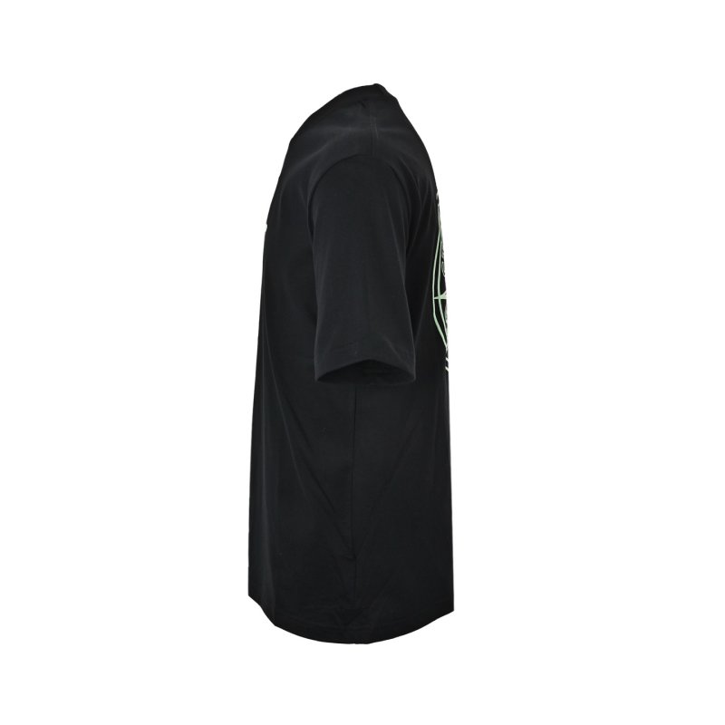 Stone Island Black Logo T-Shirt view