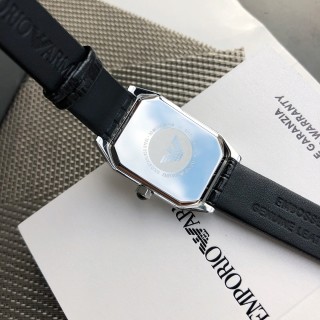 Emporio Armani AR11148 Mother-of-Pearl Square Watch - Silver view 8