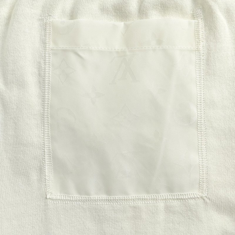 White Cargo Shorts with Pocket Detail view