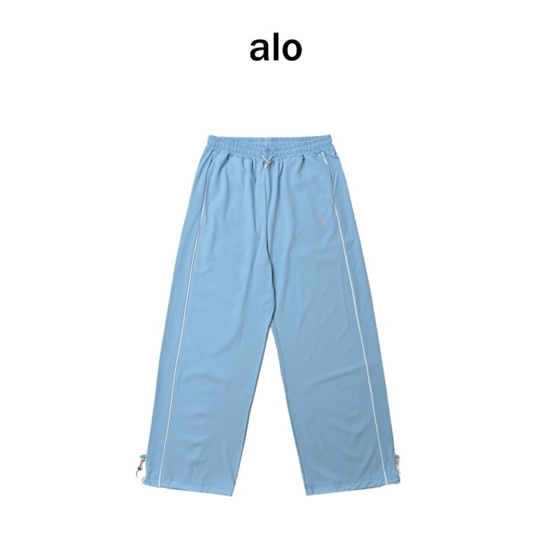 Alo Yoga High-Waist Track Pants Light Blue view