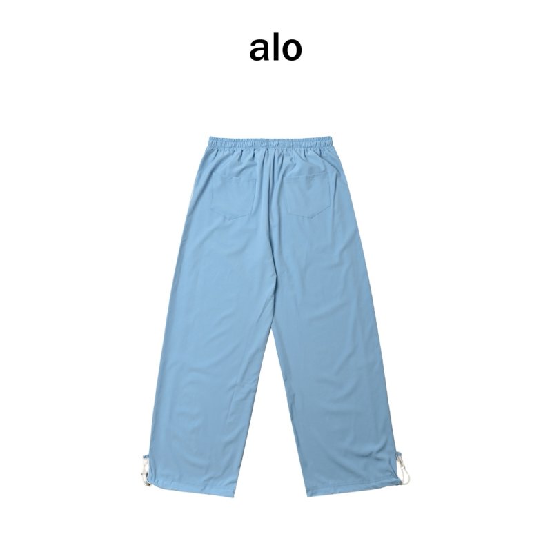 Alo Yoga High-Waist Track Pants Light Blue view
