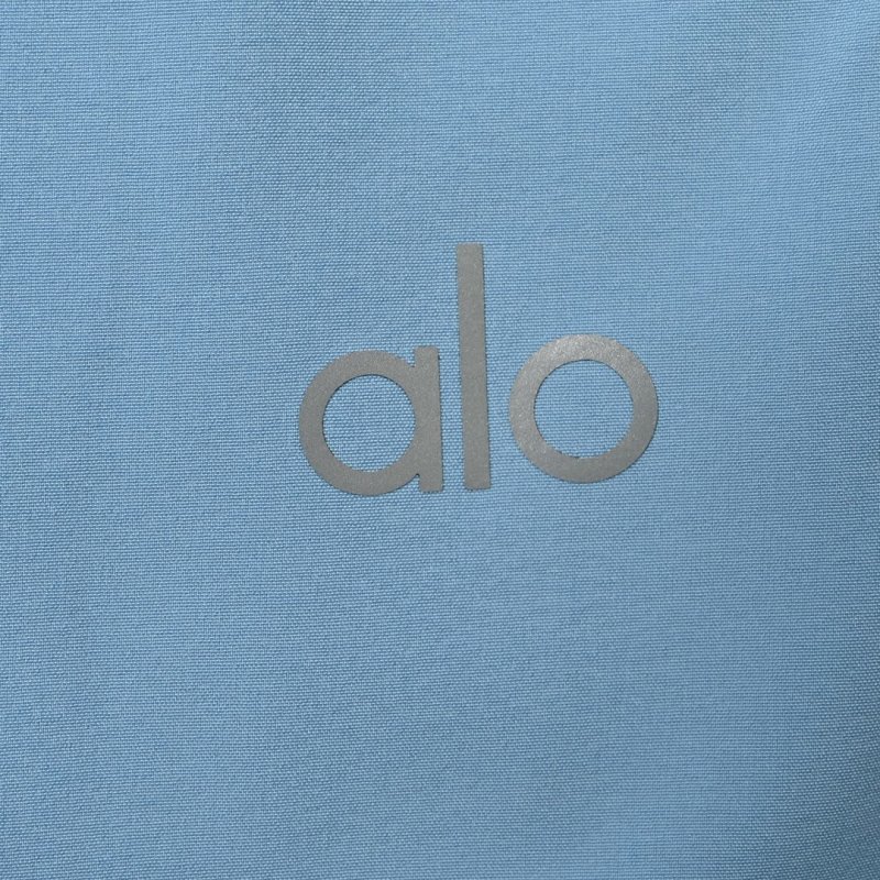 Alo Yoga High-Waist Track Pants Light Blue view