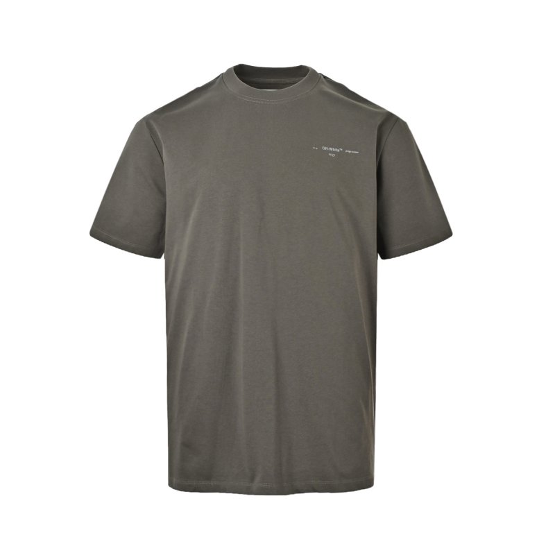 Oversized Grey T-Shirt Dress with Minimalist Embroidery view