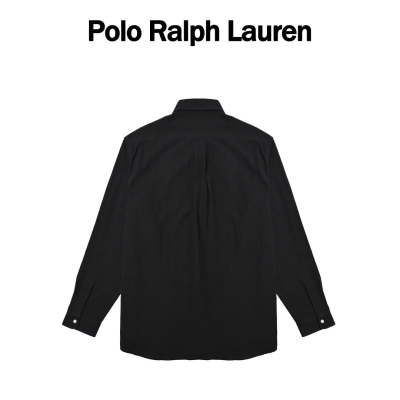 Polo Ralph Lauren Black Oxford Button-Down Shirt view