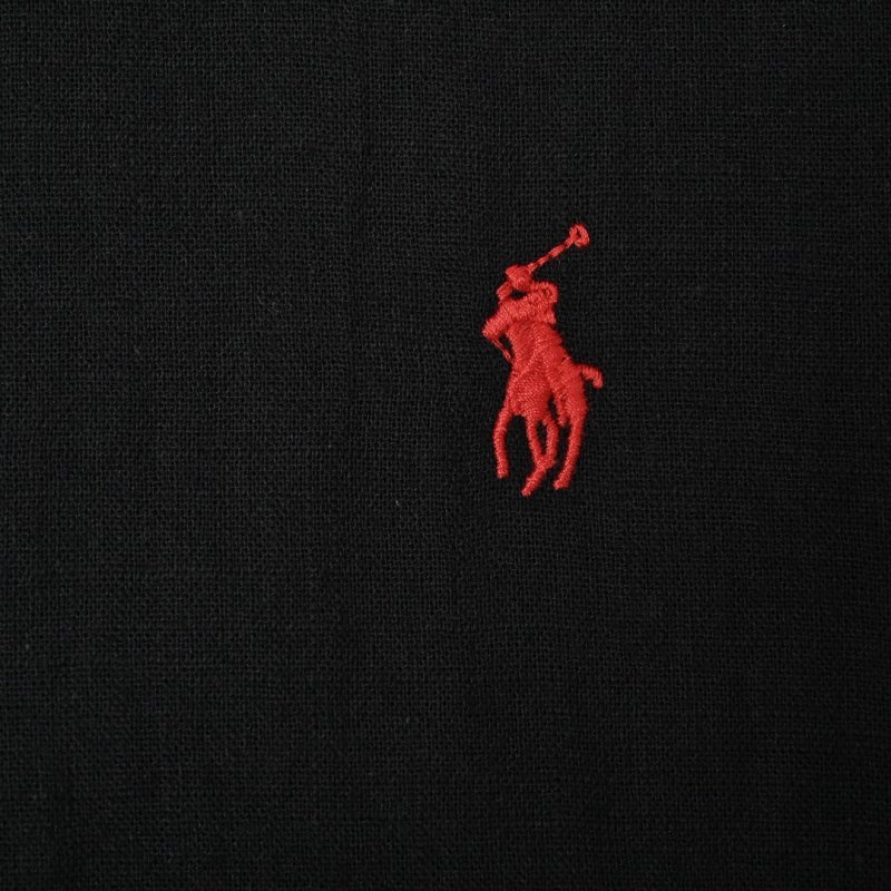 Polo Ralph Lauren Black Oxford Button-Down Shirt view
