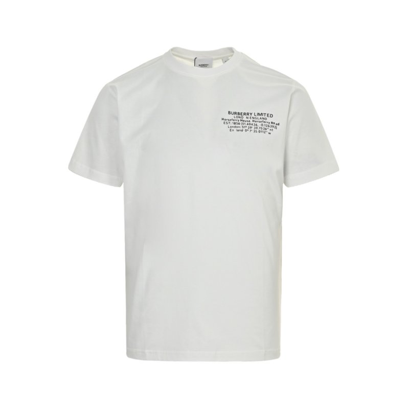 White Short Sleeve T-Shirt with Graphic Print view