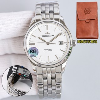 Jaeger-LeCoultre Master Calendar Silver Dial Steel Watch view 4