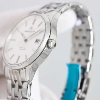 Jaeger-LeCoultre Master Calendar Silver Dial Steel Watch view 7