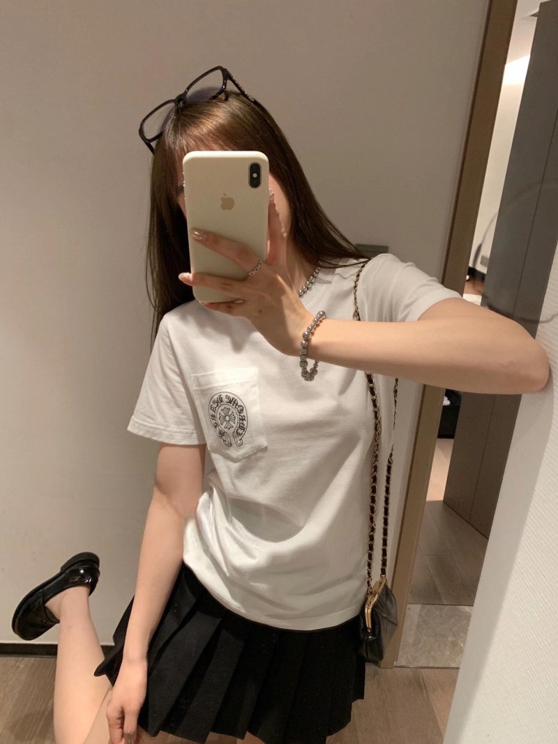 White Graphic Logo Short Sleeve T-Shirt view
