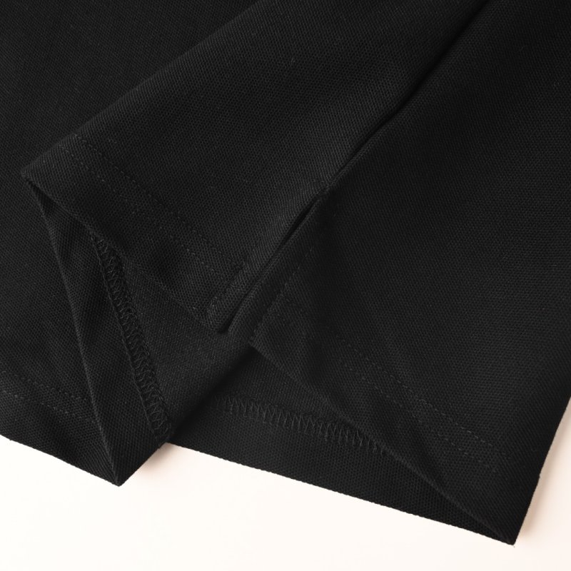 Stone Island Black Short-Sleeve Polo Shirt view
